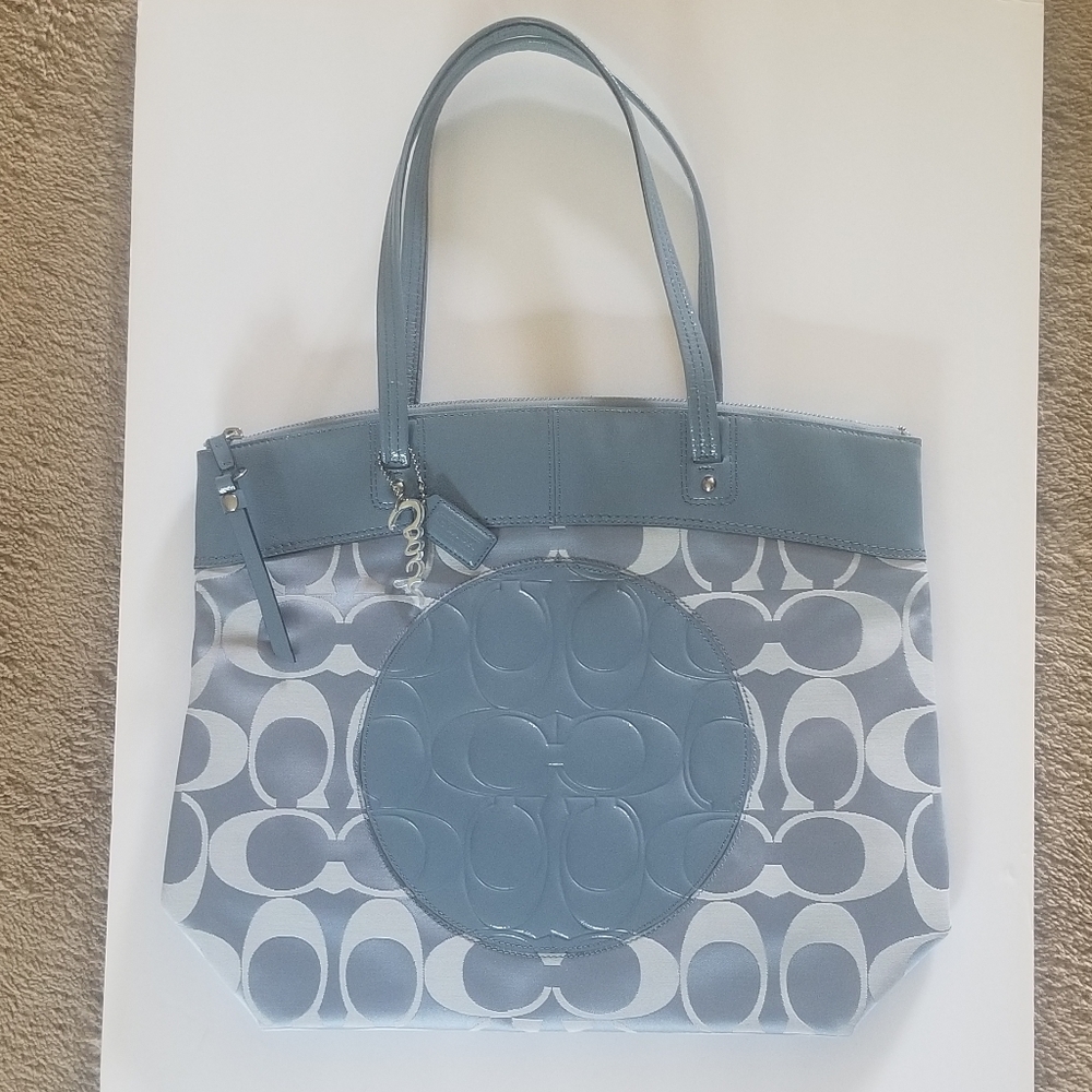 Blue Coach Purse
